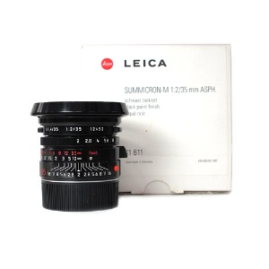 LEICA  35mm F2 ASPH  SUMMICRON-M  Black Paint  sn.4001LEICA, 라이카